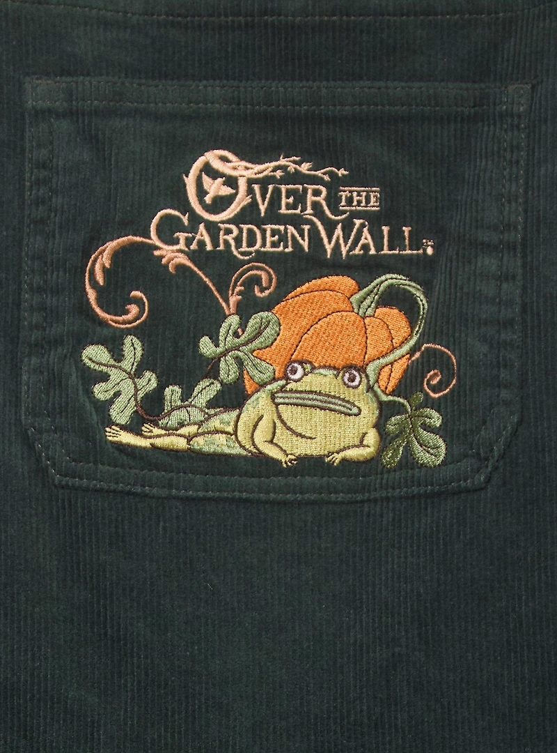 Over the Garden Wall Women's Plus Corduroy Overalls - BoxLunch Exclusive