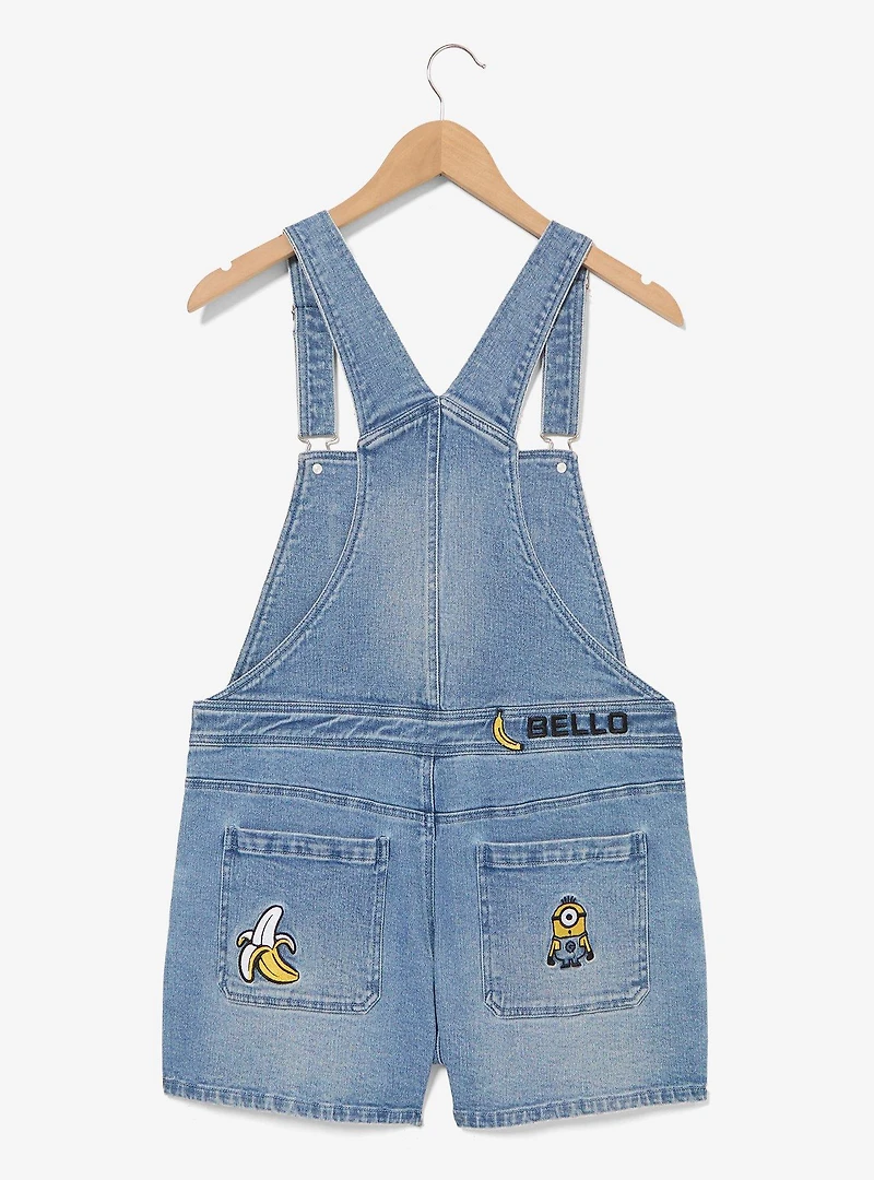Minions Banana Women's Short Overalls — BoxLunch Exclusive