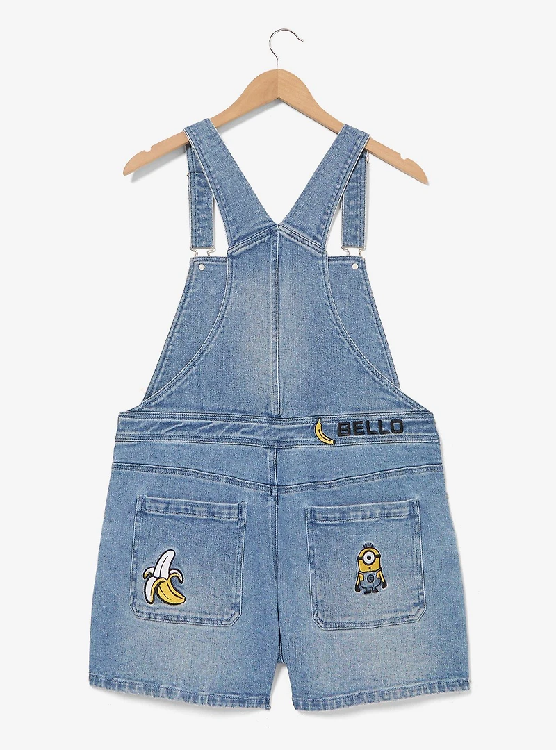 Minions Banana Women's Plus Short Overalls — BoxLunch Exclusive