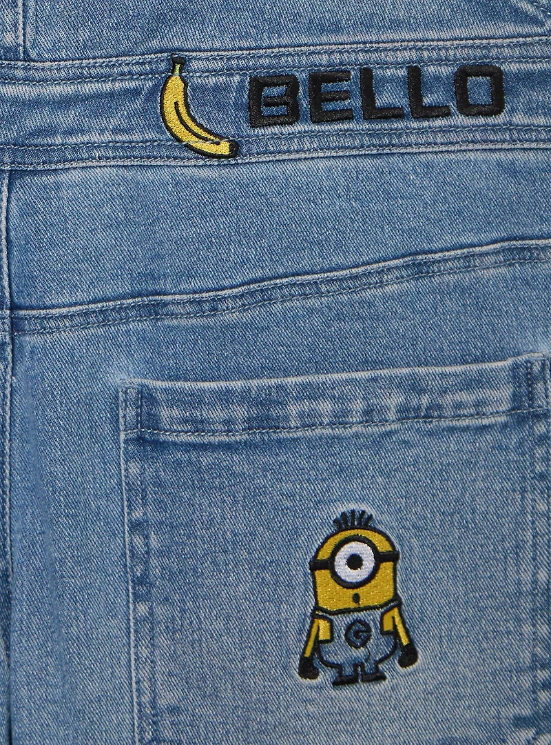 Minions Banana Women's Plus Short Overalls — BoxLunch Exclusive