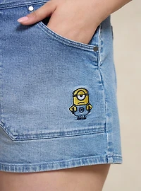 Minions Banana Women's Plus Short Overalls — BoxLunch Exclusive
