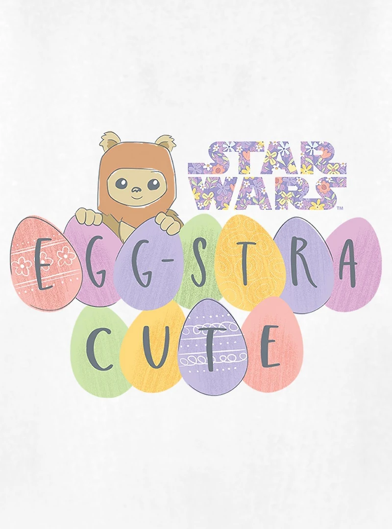 Star Wars Ewok Eggstra Cute Womens T-Shirt