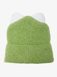 The Muppets Kermit Fuzzy Figural Beanie - BoxLunch Exclusive