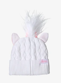 Disney The Aristocats Marie Cable Knit Figural Beanie - BoxLunch Exclusive