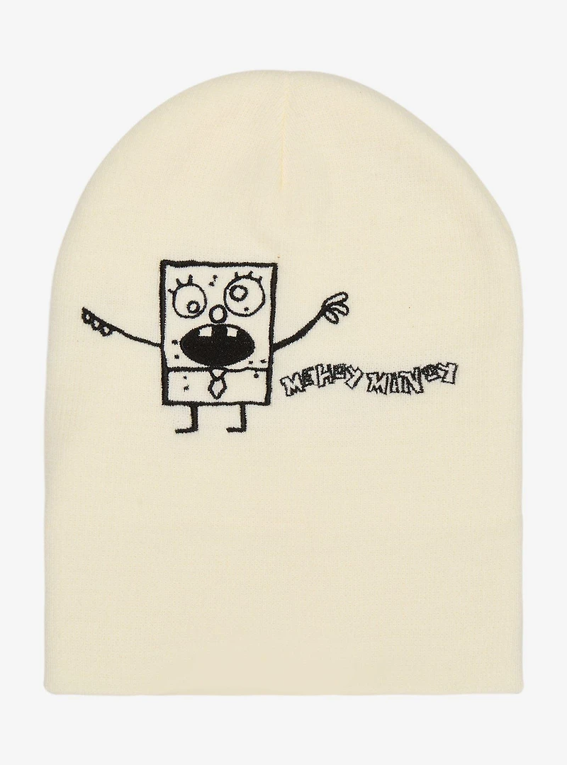 SpongeBob SquarePants DoodleBob Peek-a-Boo Beanie - BoxLunch Exclusive