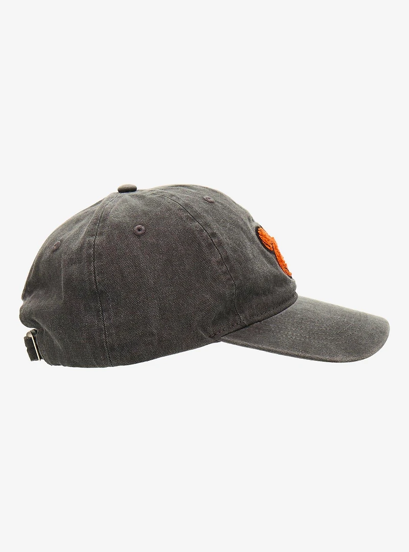 Disney Mickey Mouse Jack-o-Lantern Chenille Patch Ball Cap - BoxLunch Exclusive