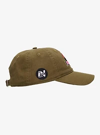 Jurassic Park Logo Patches Ball Cap - BoxLunch Exclusive