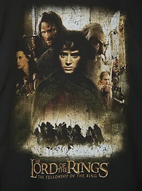 the Lord of Rings: Fellowship Ring Poster T-Shirt - BoxLunch Exclusive
