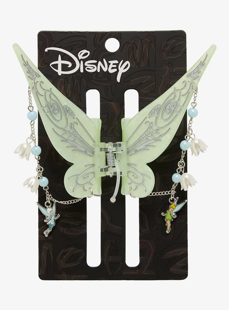 Disney Tinker Bell & Periwinkle Wings Figural Claw Clip with Charm - BoxLunch Exclusive