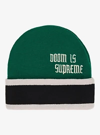 Marvel Dr. Doom Embroidered Patch Beanie - BoxLunch Exclusive