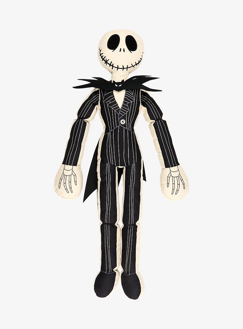 Disney The Nightmare Before Christmas Jack Skellington Figural Pillow — BoxLunch Exclusive