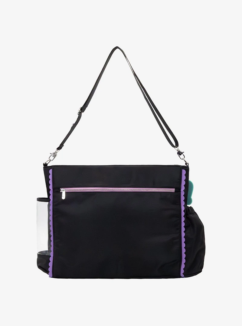 Whatever! Makes You Happy Black Pastel Trinket Tote Bag