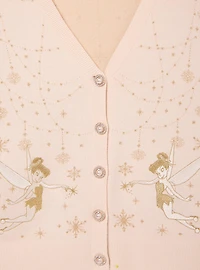 Disney Peter Pan Tinker Bell Women's Holiday Cardigan - BoxLunch Exclusive