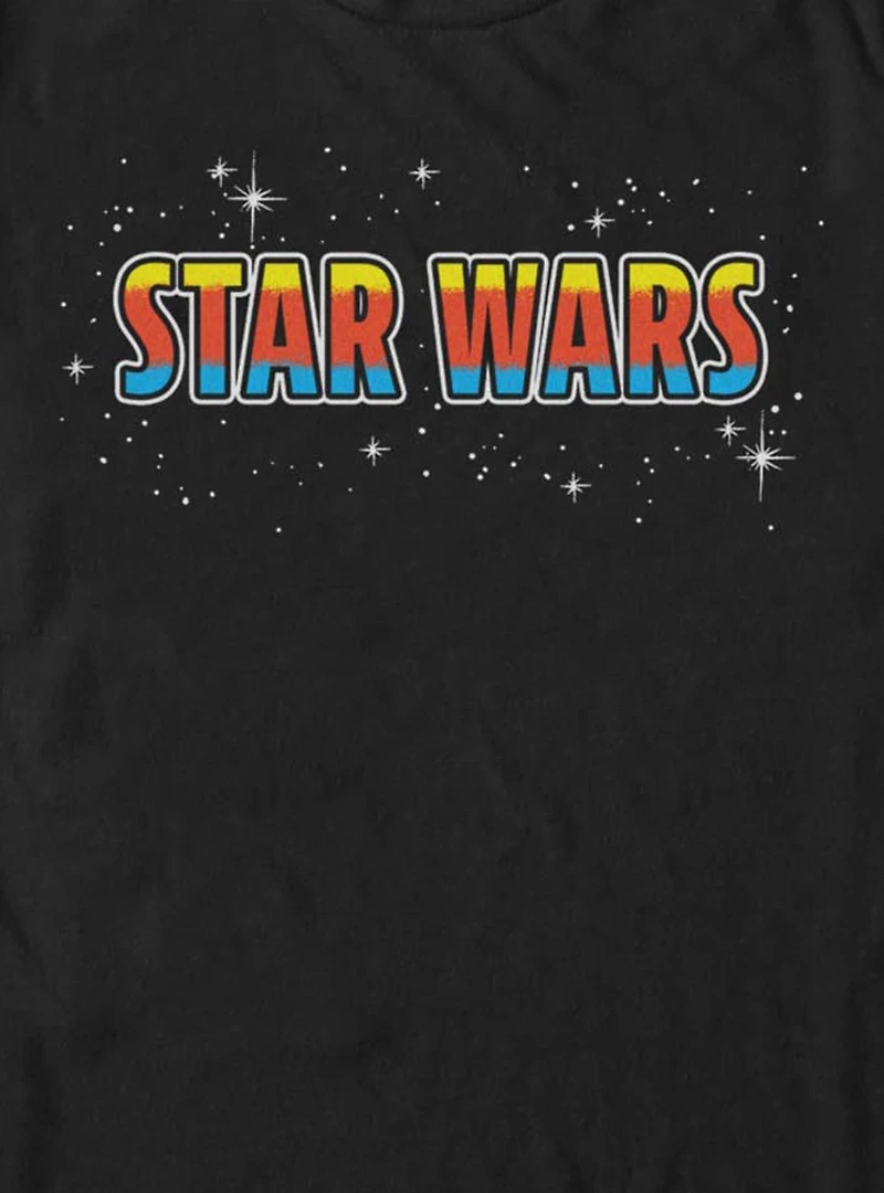 Star Wars Starry Logo T-Shirt BoxLunch Exclusive
