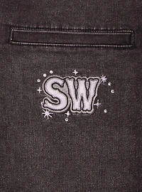 Star Wars Rebel Rhinestones Denim Mini Skirt - BoxLunch Exclusive