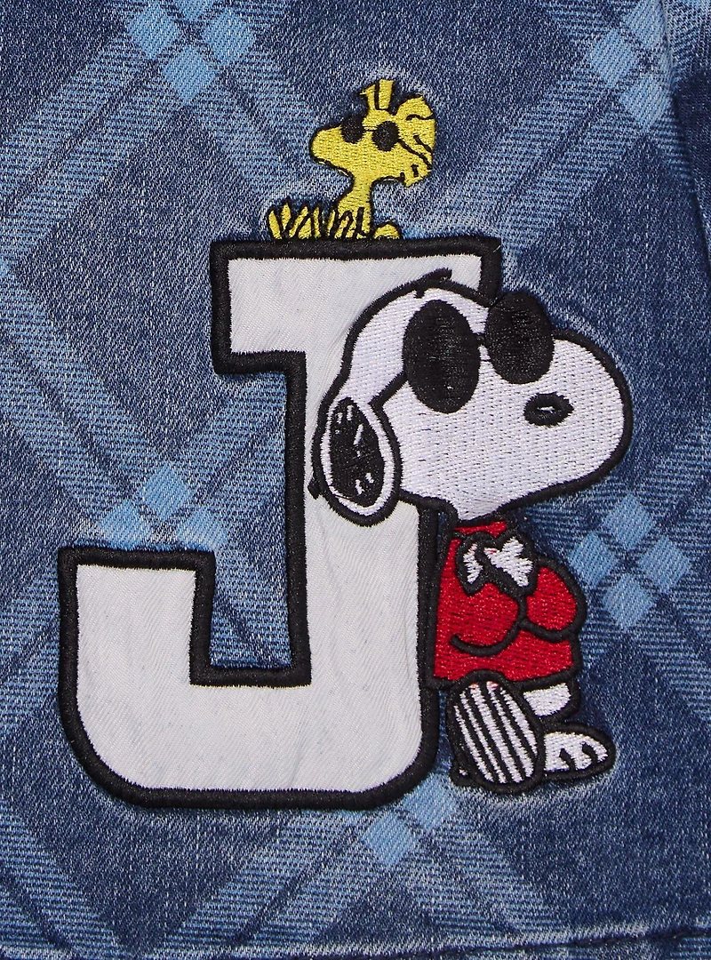 Peanuts Snoopy Joe Cool Variety Plus Denim Mini Skirt - BoxLunch Exclusive