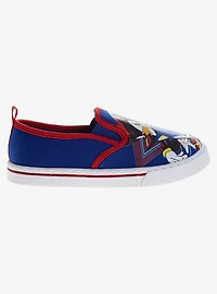 Sonic The Hedgehog Boys' Canvas Slip-On Sneakers
