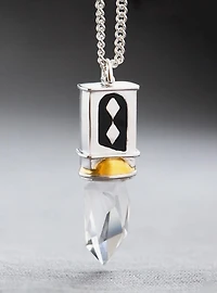 Star Wars X RockLove Ahsoka Tano Kyber Crystal Necklace