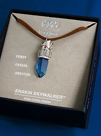 Star Wars X RockLove Anakin Skywalker Kyber Crystal Necklace