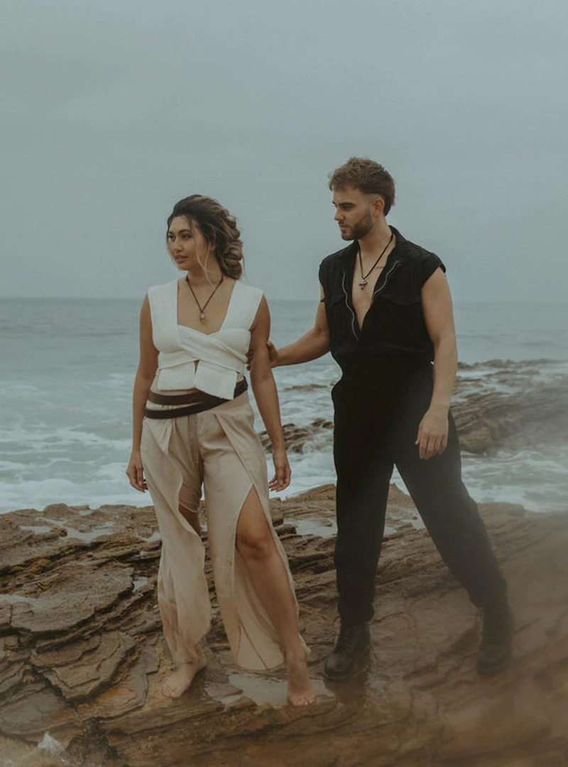 Star Wars X RockLove Rey Kyber Crystal Necklace