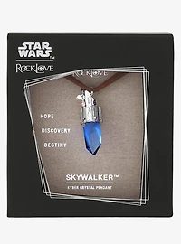 Star Wars X RockLove Skywalker Legacy Kyber Crystal Necklace
