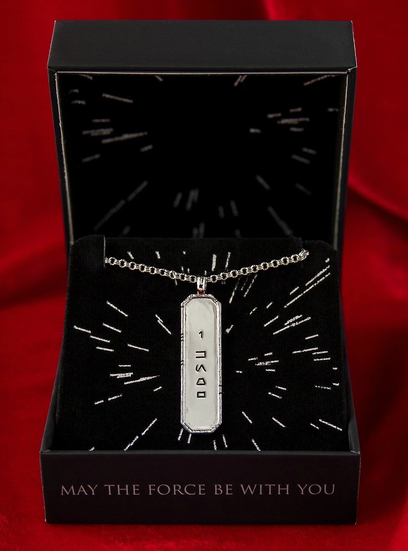Star Wars X RockLove Galactic Forge I Know Necklace (Brass)
