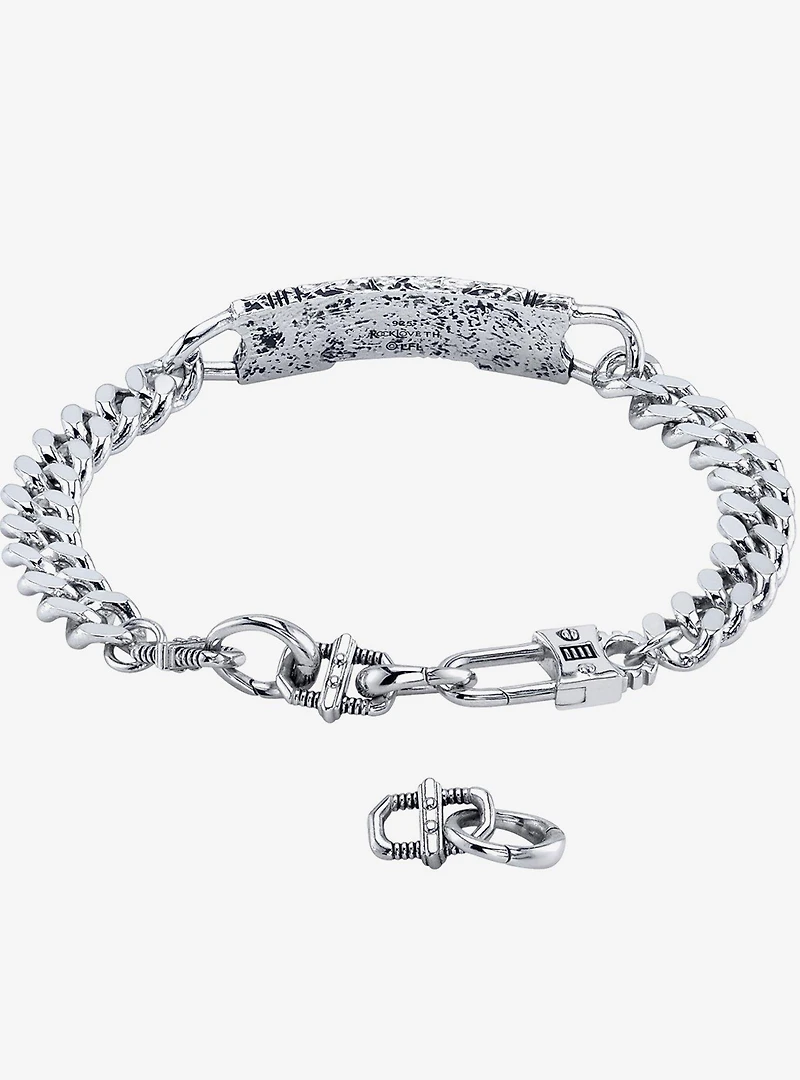 Star Wars X RockLove Galactic Forge I Love You Bracelet (Brass)