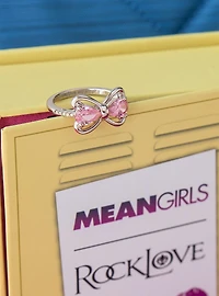 Mean Girls X RockLove Crystal Bow Ring