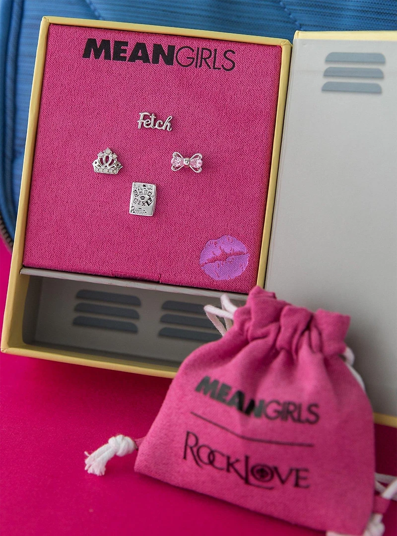 Mean Girls X RockLove Stud Earrings Set