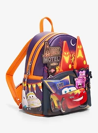 Loungefly Disney Pixar Cars Halloween Costumes Glow-in-the-Dark Mini Backpack - BoxLunch Exclusive
