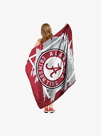 NCAA Alabama Dimensional Micro Raschel Throw Blanket