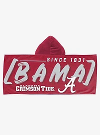 NCAA Alabama Youth Hooded Beach Towel