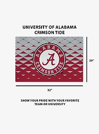 NCAA Alabama Crimson Tide Dropzone Washable Rug