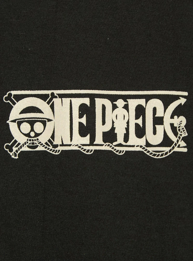 One Piece Tonal Sanji Portrait T-Shirt - BoxLunch Exclusive