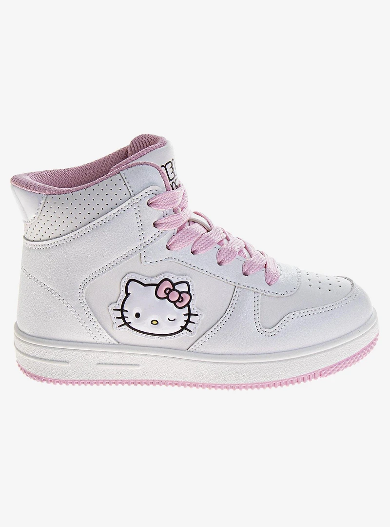 Hello Kitty High-Top Lace-Up Kids Sneakers