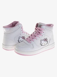 Hello Kitty High-Top Lace-Up Kids Sneakers