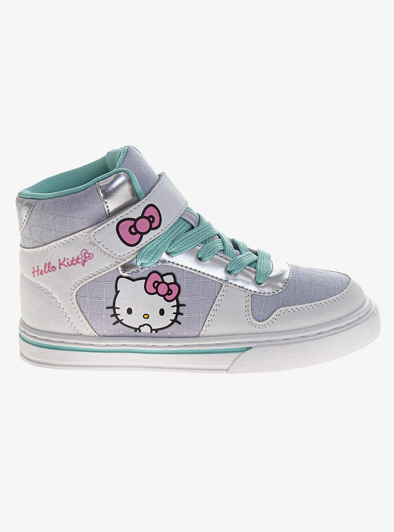 Hello Kitty High-Top Hook & Loop Kids Sneakers