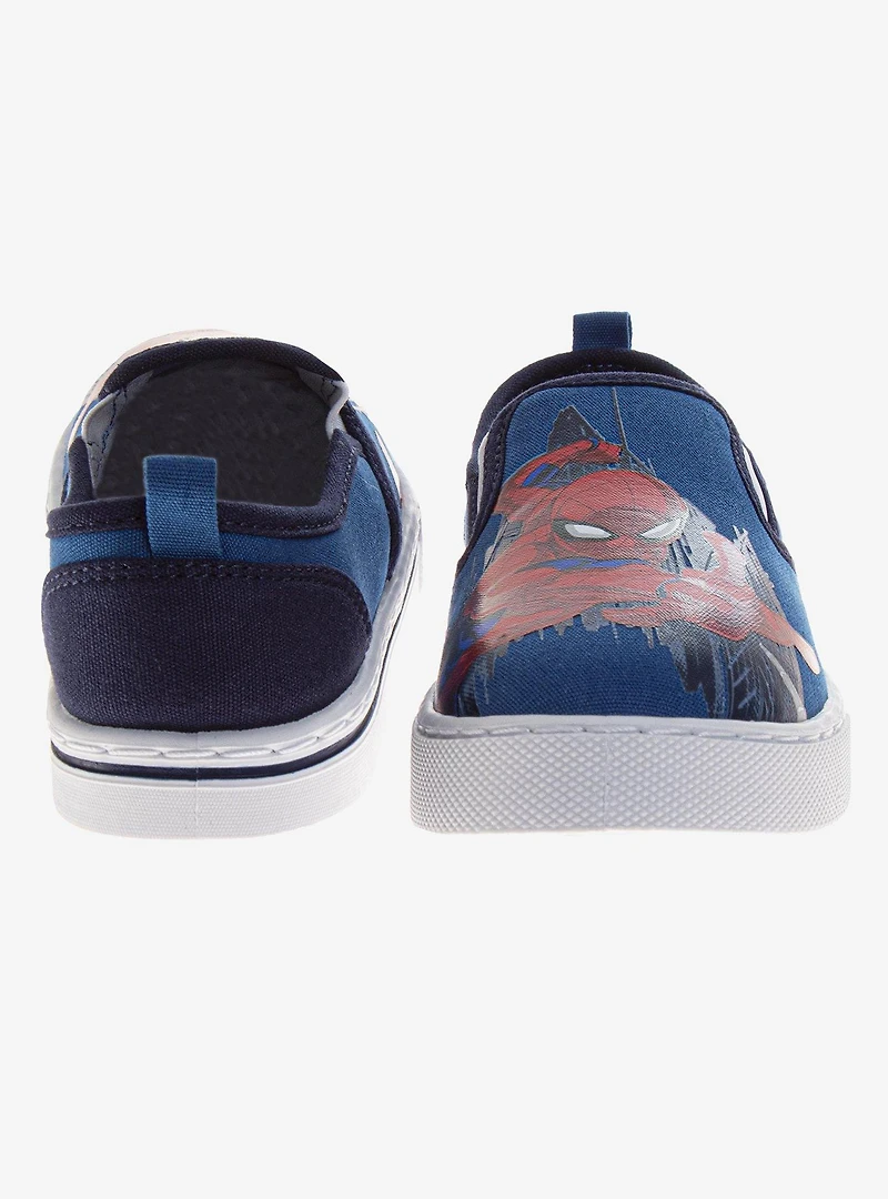 Marvel Spider-Man Canvas Slip-On Kids Sneakers