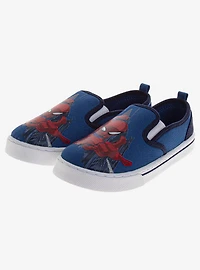 Marvel Spider-Man Canvas Slip-On Toddler & Little Kids Sneakers