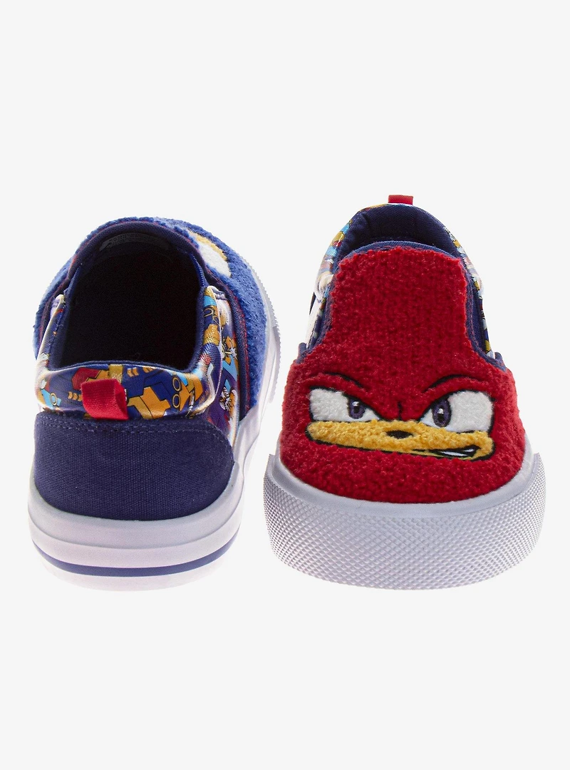Sonic The Hedgehog Low-Top Canvas Toddler & Little Kids Sneakers