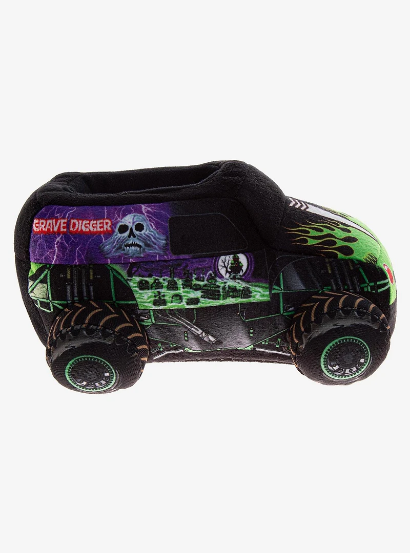 Monster Jam Grave Digger Slip-On Toddler & Little Kids Slippers