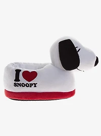 Peanuts Snoopy 3D Design Head Slip-On Toddler Slippers