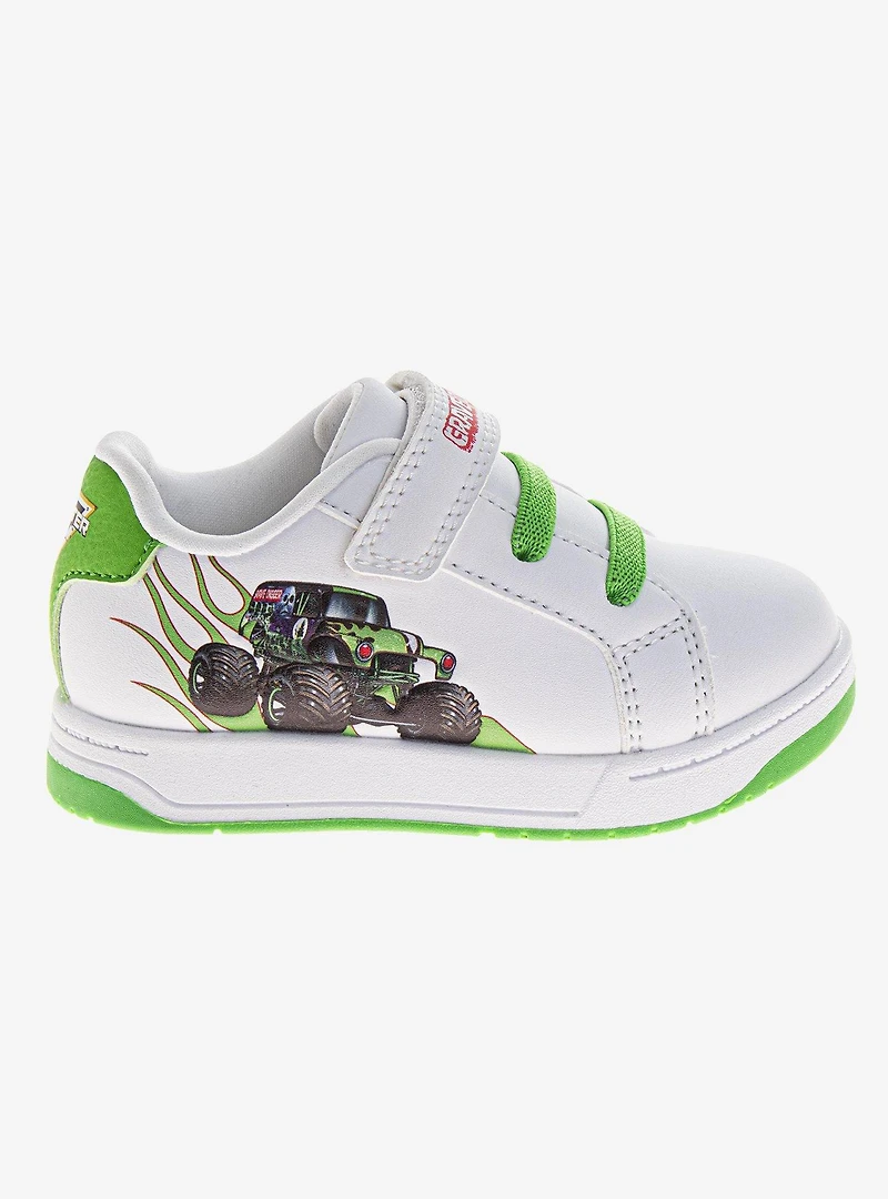 Monster Jam Hook and Loop Toddler & Little Kids Sneakers