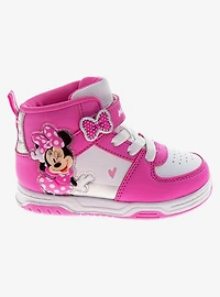 Disney Minnie Mouse High-Top Toddler & Little Kids Sneakers