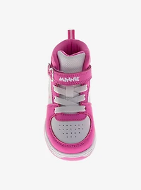 Disney Minnie Mouse High-Top Toddler & Little Kids Sneakers