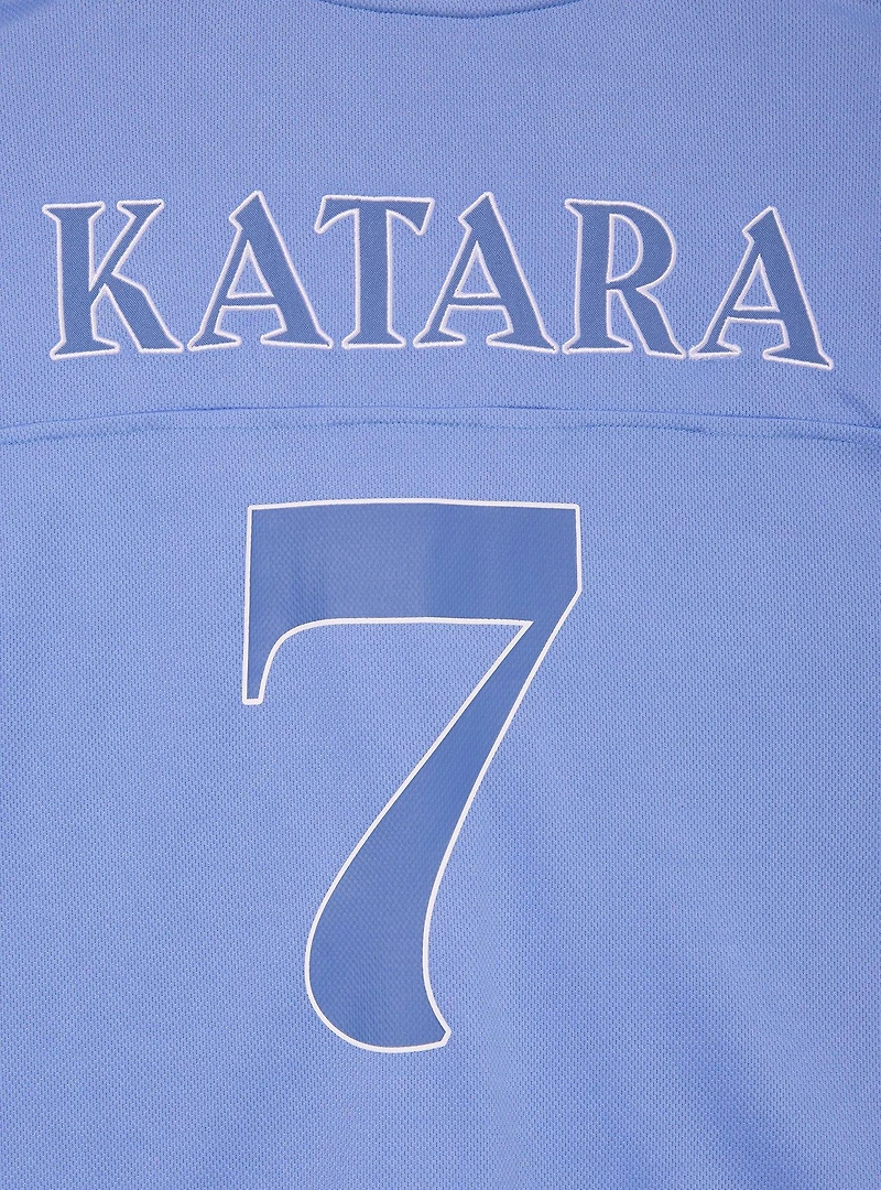 Avatar: The Last Airbender Katara Water Tribe Women's Cropped Football Jersey - BoxLunch Exclusive