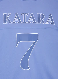 Avatar: The Last Airbender Katara Water Tribe Women's Cropped Football Jersey - BoxLunch Exclusive