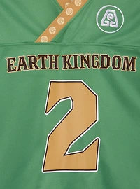 Avatar: The Last Airbender Toph Earth Kingdom Women's Cropped Football Jersey - BoxLunch Exclusive