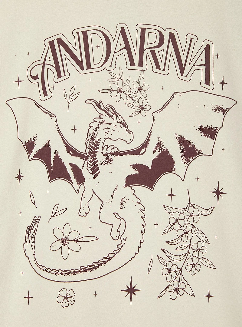 Fourth Wing Andarna Tonal Women's T-Shirt - BoxLunch Exclusive