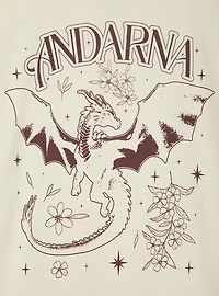 Fourth Wing Andarna Tonal Women's T-Shirt - BoxLunch Exclusive